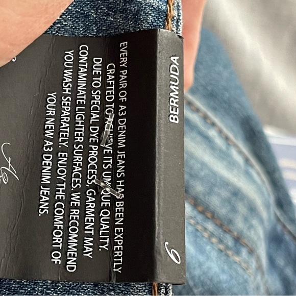 A3 Denim Bermuda Shorts - Picture 12 of 12